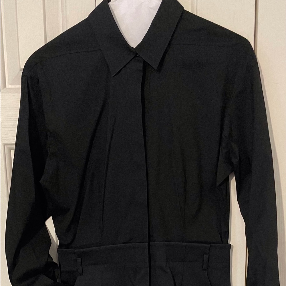Women’s Theory Black Shirt Dress, Size 6
